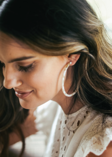 Claire⎜XL Resin Hoops