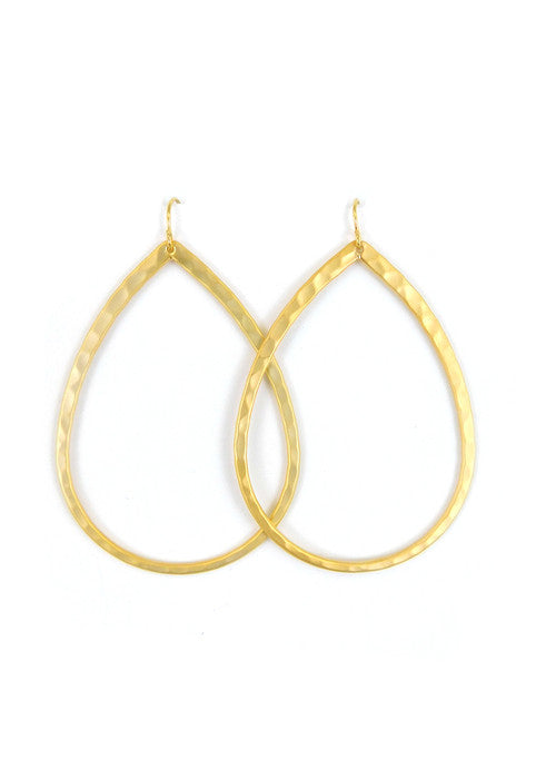 Hammered Teardrops