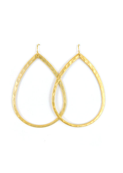 Hammered Teardrops
