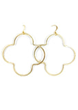 Quatrefoil Hoops