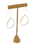 Hammered Teardrop on V