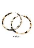 Claire⎜Resin Hoops