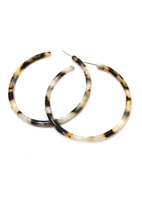 Claire⎜XL Resin Hoops