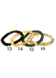 Pave Glass⎜Gold