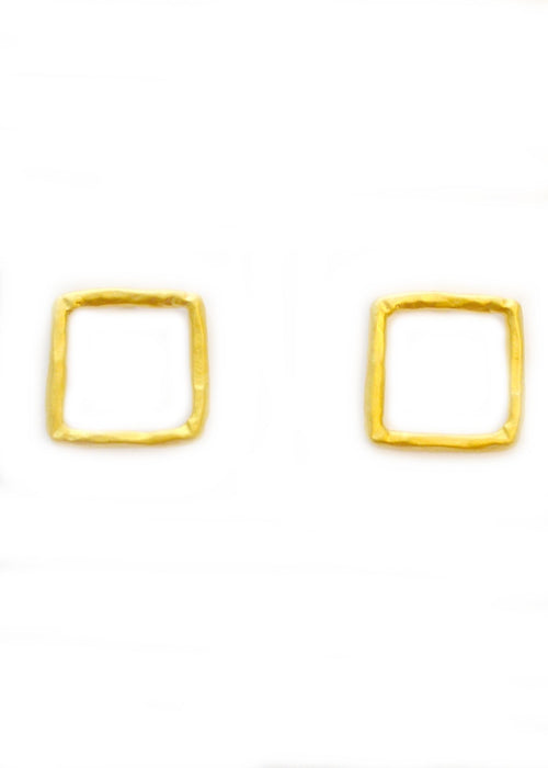 Open Square Stud